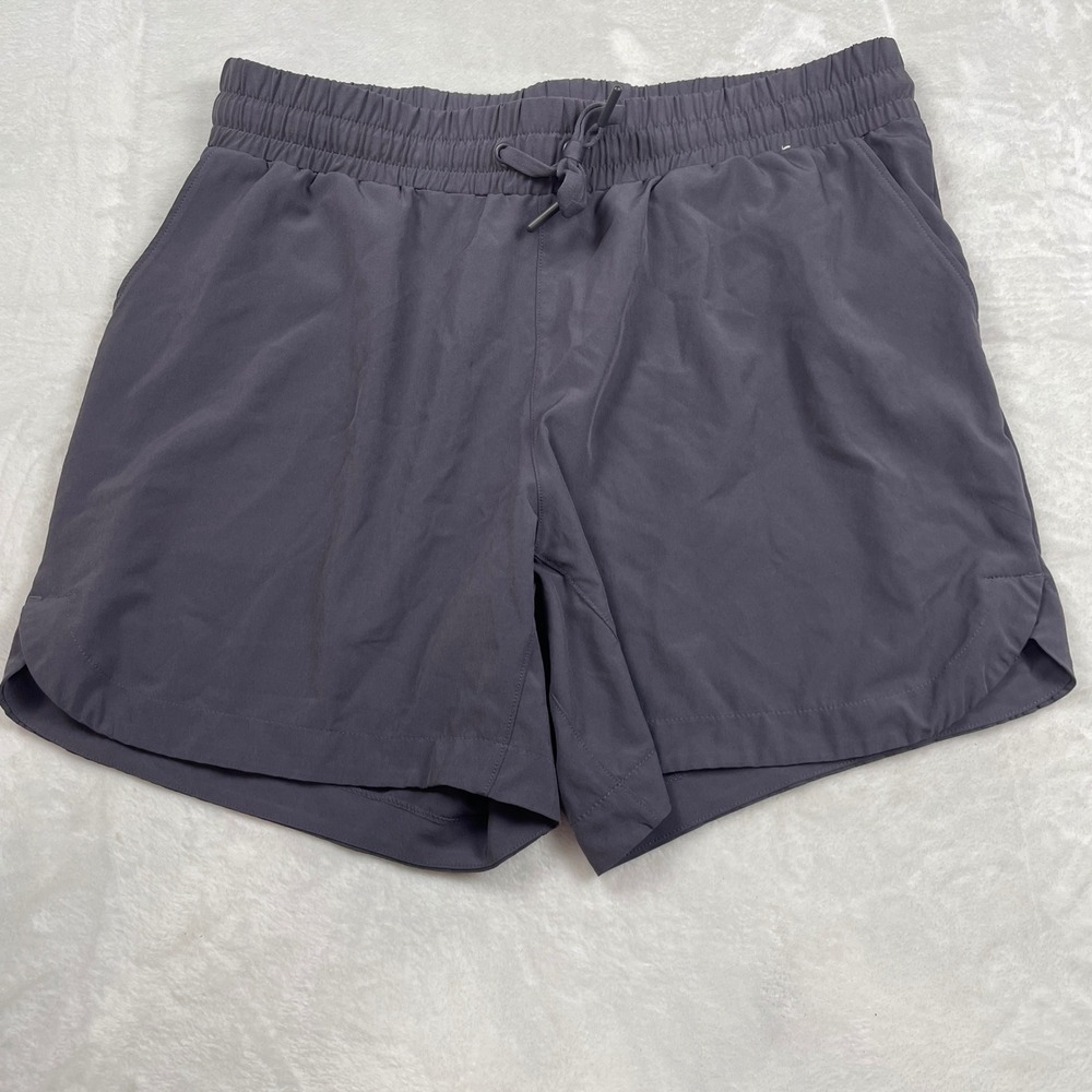 Mondetta Performance Luxury Womens Athletic Shorts Grey Drawstring Size‎ M